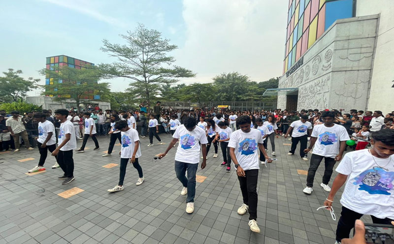 Flash mob by ICAT - 14th Oct 2023