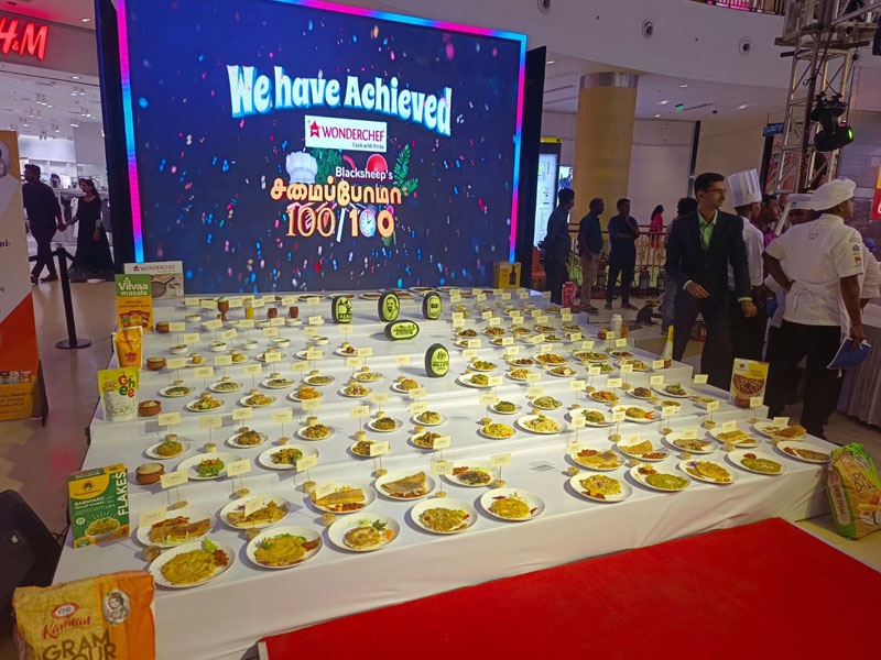 Samaipoma - 100 dishes in 100 minutes World Record Attempt - 30th July 2023