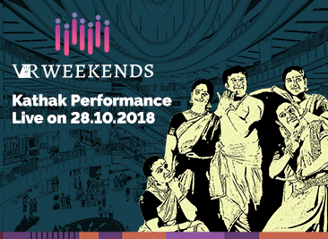 Kathak performance live at VR weekends