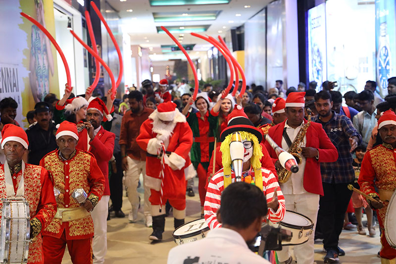 A Christmas Parade at VR Chennai - 25th December 2025