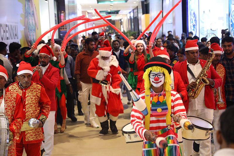 A Christmas Parade at VR Chennai - 25th December 2025