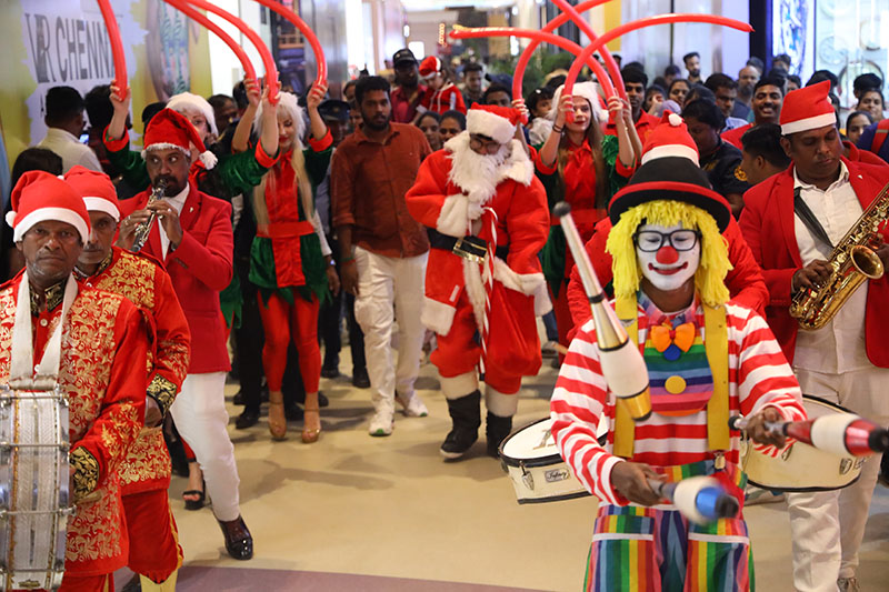 A Christmas Parade at VR Chennai - 25th December 2025