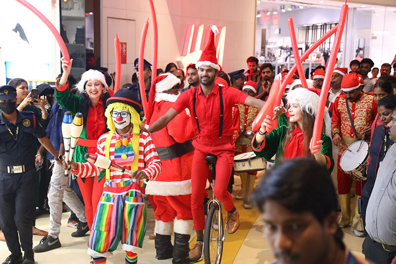 A Christmas Parade at VR Chennai - 25th December 2025