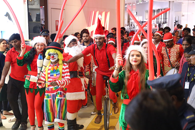 A Christmas Parade at VR Chennai - 25th December 2025