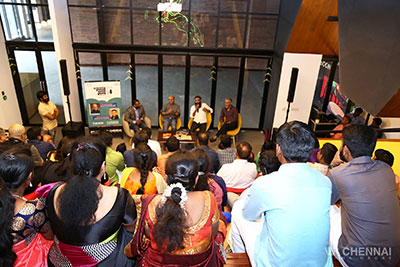 Author Interaction at The Hive - Hindu Lit Fest on 11th January 2019