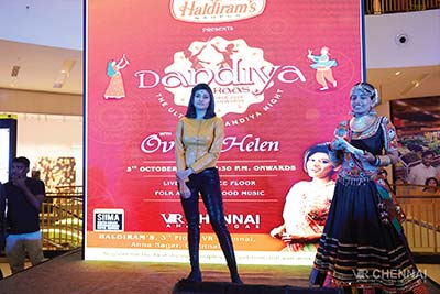 Dandiya Raas at VR Chennai - October 05, 2019