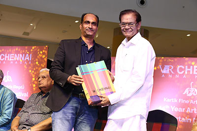 Karthik Fine Arts 44th year Arts Festival’s curtain raiser held at VR Chennai on 24th November 2018