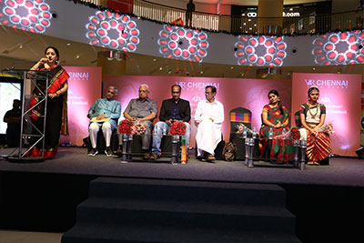 Karthik Fine Arts 44th year Arts Festival’s curtain raiser held at VR Chennai on 24th November 2018